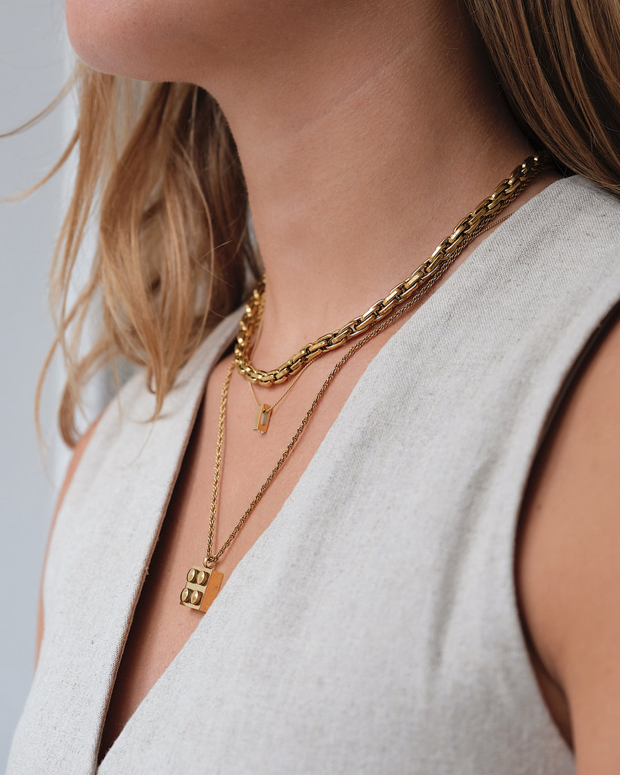 Amal Anchor Chain Necklace